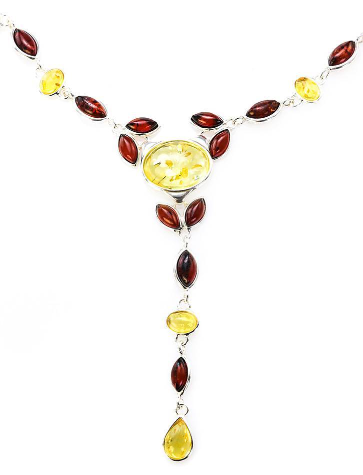 Wonderful Multicolor Amber Necklace, image , picture 4