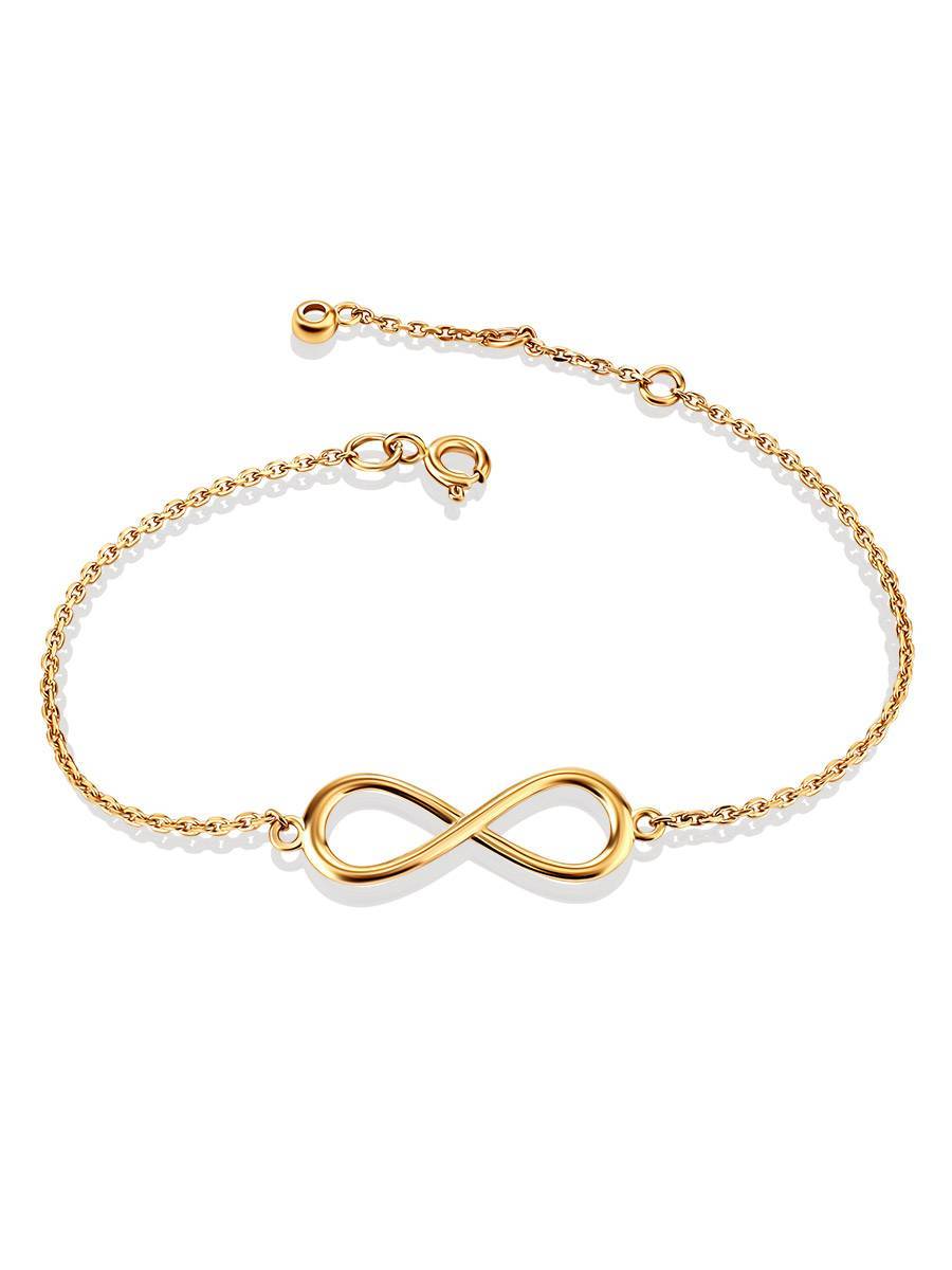 bracelet with infinity symbol