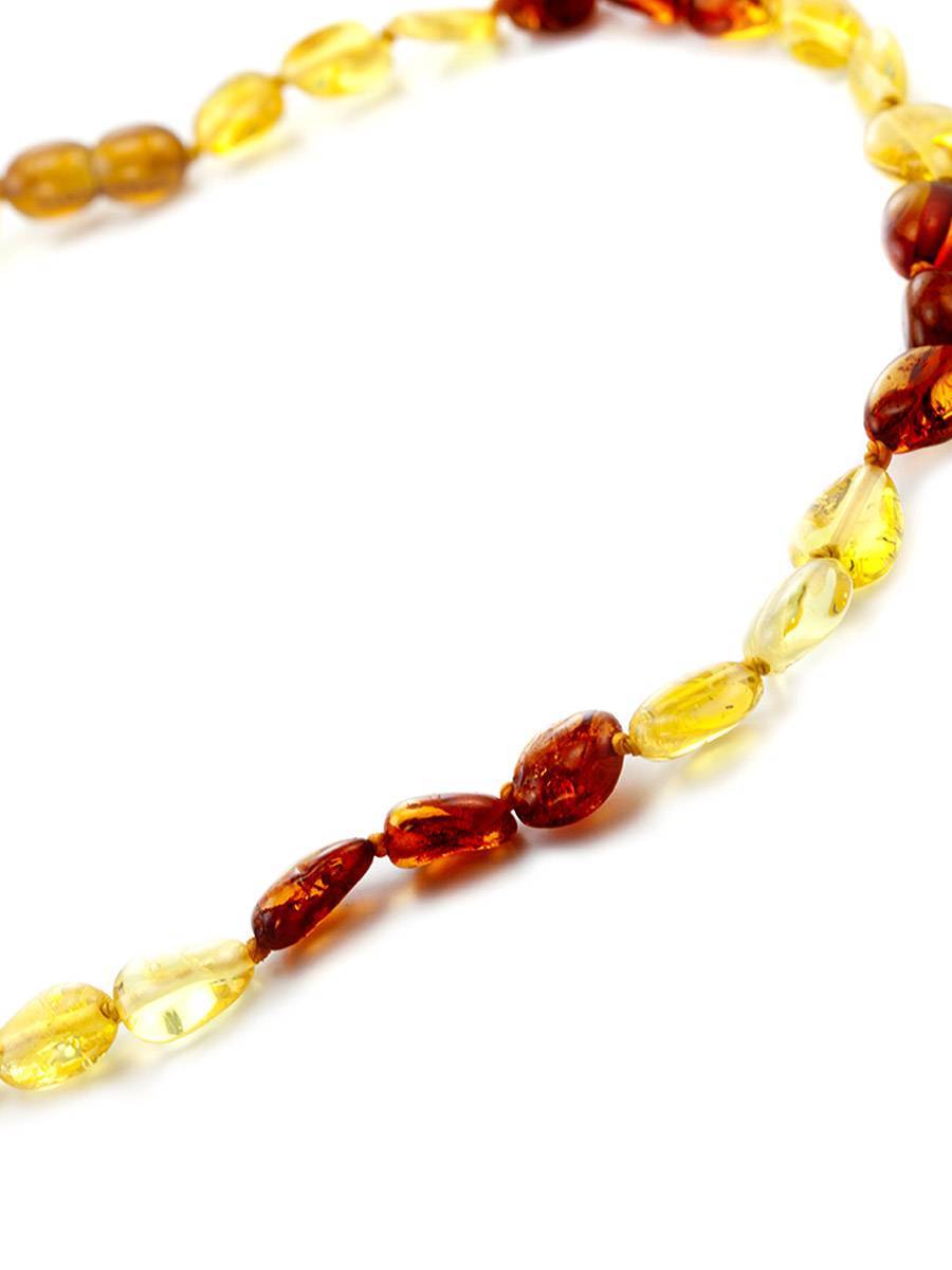 Two-Toned Amber Teething Necklace, image , picture 2