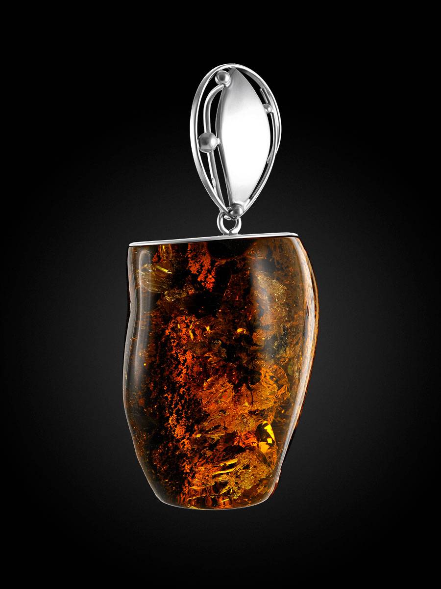 Gorgeous Textured Amber Pendant, image , picture 2