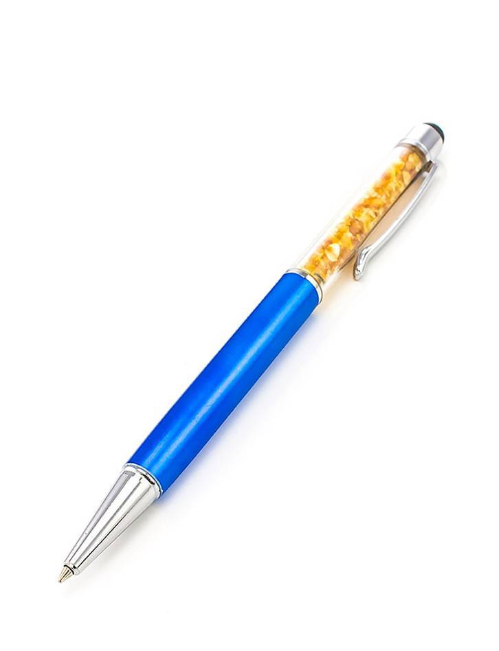 Сувениры и аксессуары :: Ручки :: Шариковая ручка-стилус с натуральным .