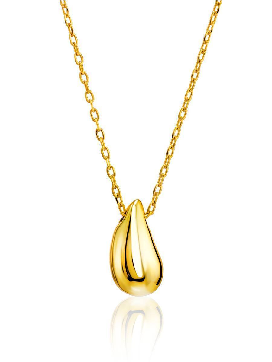 teardrop necklace pendant