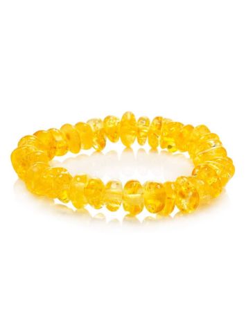 Lemon Amber Bracelet For Kids, image 