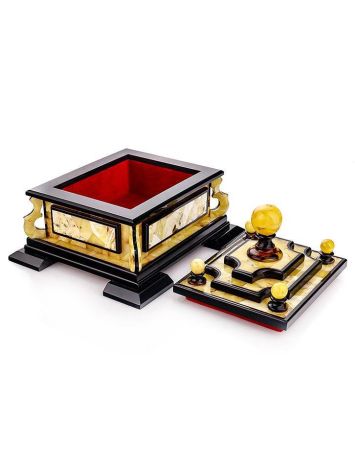 Multicolor Amber Jewelry Box, image , picture 6