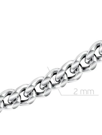 Versatile Silver Singapore Rope Chain, Length: 50, image , picture 2