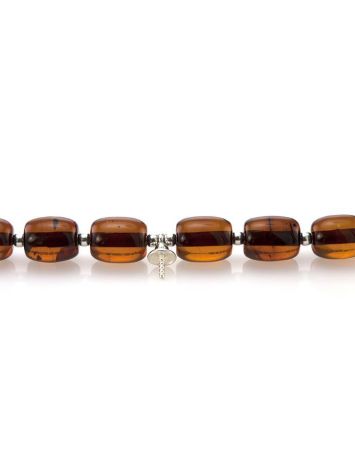 Amber Beaded Necklace With Bail, image , picture 2