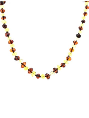 Multicolor Amber Beaded Teething Necklace, image , picture 4