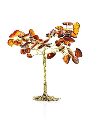Amber Brass Decorative Money Tree, image , picture 6