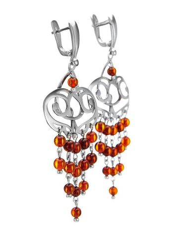 Amber Earrings In Sterling Silver The Siesta, image , picture 4