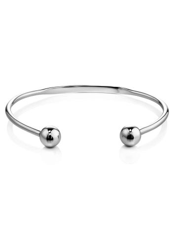 Stylish Retro Classic Sterling Silver Torque Bangle The ICONIC, image , picture 3