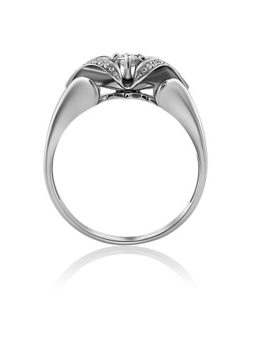 Fabulous White Gold Diamond Ring, Ring Size: 8 / 18, image , picture 3