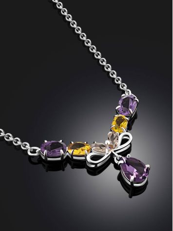 Exquisite Mix Stone Necklace, image , picture 2