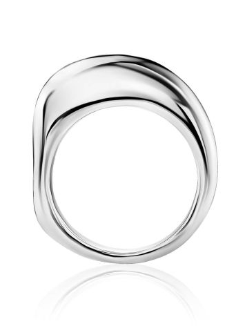Sleek Silver Ring The Liquid, Ring Size: 7 / 17.5, image , picture 3