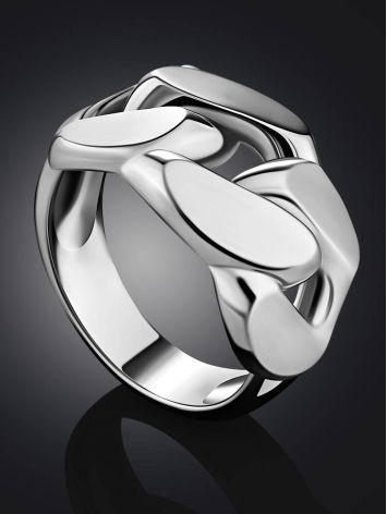 Industrial Design Silver Ring The ICONIC, Ring Size: 5.5 / 16, image , picture 2