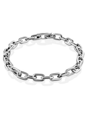 Minimalist Silver Chain Bracelet The ICONIC, image 