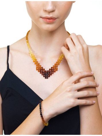 Fabulous Two Tone Amber Necklace, image , picture 5