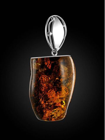 Gorgeous Textured Amber Pendant, image , picture 2
