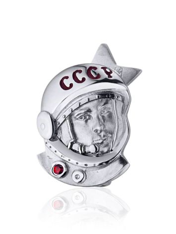 Gagarin 2.0 Mono Silver Earring, image 