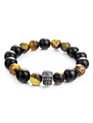 Black Amber Bracelet With Natural Amber The Cuba, image 