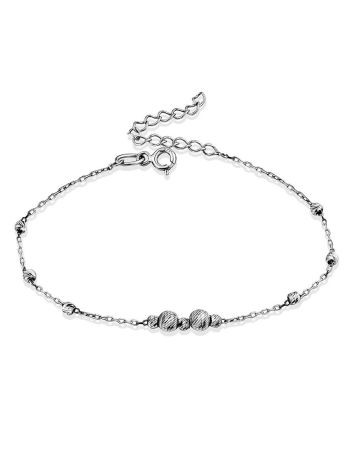 Refined Silver Chain Bracelet The Sparkling, image 
