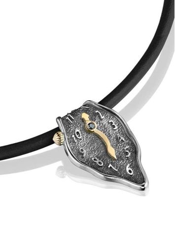 Designer Silver Necklace THE DALI NECKLACE, image 