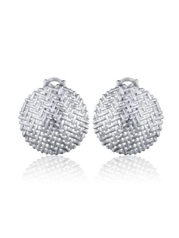 Silver Earrings Vietnam Middle, image 