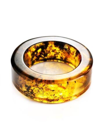 Bright Lemon Amber Band Ring The Magma, image , picture 4