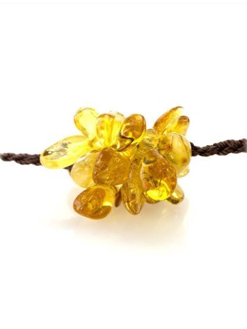 Lemon And Honey Amber Necklace The Chrysanthemum, image , picture 6