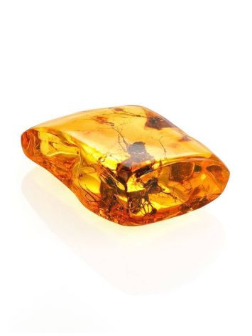 Souvenir Amber Stone With Floral Inclusion, image , picture 5