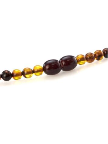 Multicolor Amber Necklace The Tangerine, image , picture 10