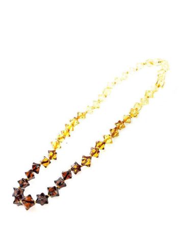 Star Shaped Amber Beaded Choker, image , picture 5