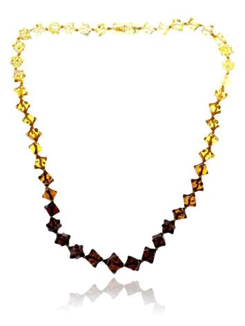 Star Shaped Amber Beaded Choker, image , picture 6