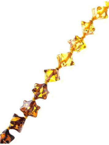 Star Shaped Amber Beaded Choker, image , picture 8