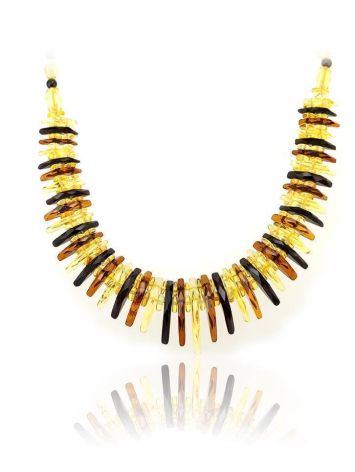 Multicolor Amber Necklace The Tangerine, image , picture 5