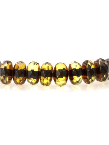 Two Toned Amber Elastic Bracelet The Prague, image , picture 3
