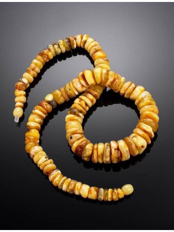 Raw Amber Beaded Necklace, image , picture 6