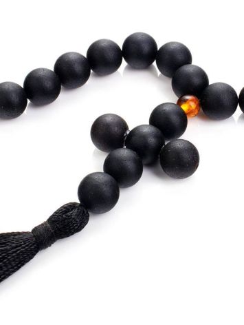 Orthodox 33 Black Amber Prayer Beads The Cuba, image , picture 3