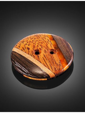 Decorative Amber Button With Wood The Indonesia, image , picture 4