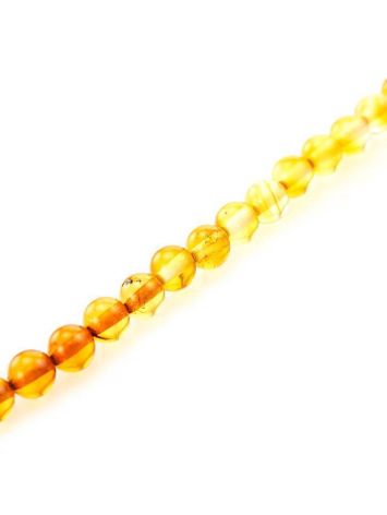 Extra Long Two-Toned Amber Beaded Necklace The Prague, image , picture 6