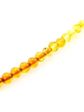 Extra Long Two-Toned Amber Beaded Necklace The Prague, image , picture 7