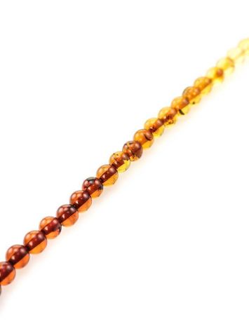 Two Toned Amber Beaded Necklace The Prague, image , picture 6