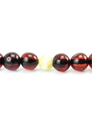108 Cherry Amber Mala Beads With Dangle, image , picture 4
