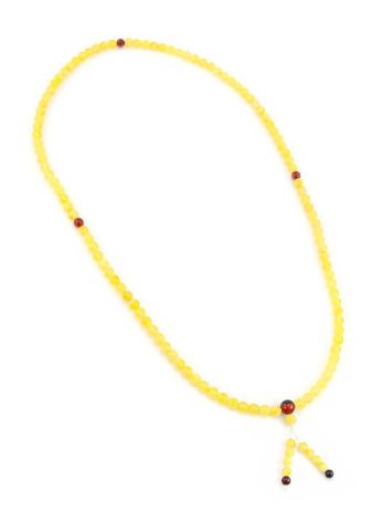 Butterscotch Amber Buddhist Prayer Beads, image , picture 7