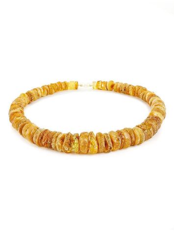 Raw Amber Beaded Necklace, image , picture 3