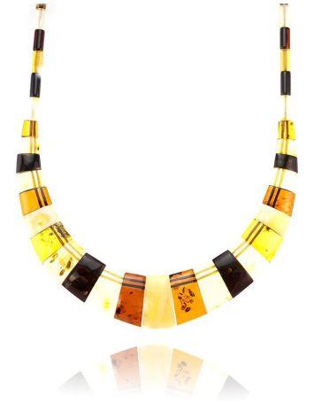 Multicolor Amber Necklace The Egypt, image , picture 5