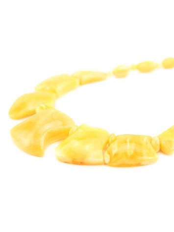 Cloudy Honey Amber Necklace, image , picture 4
