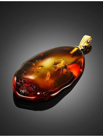 Amber Pendant With Insect Inclusions The Clio, image , picture 4
