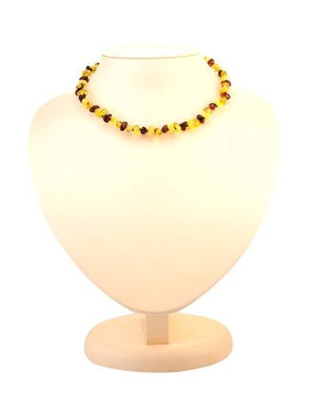 Two-Toned Amber Teething Necklace, image , picture 4