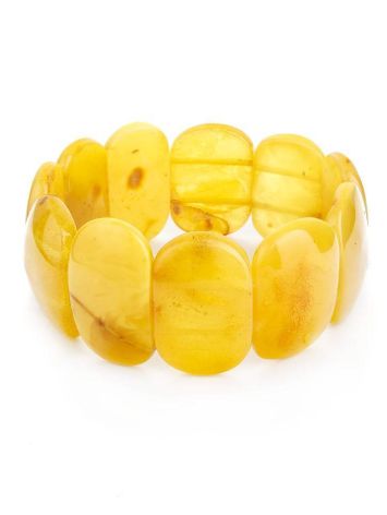 Honey Amber Elastic Bracelet, image 
