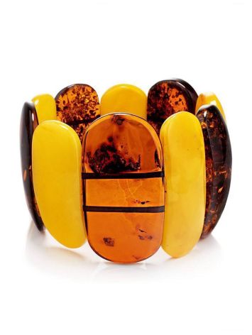 Bold Amber Elastic Bracelet, image 